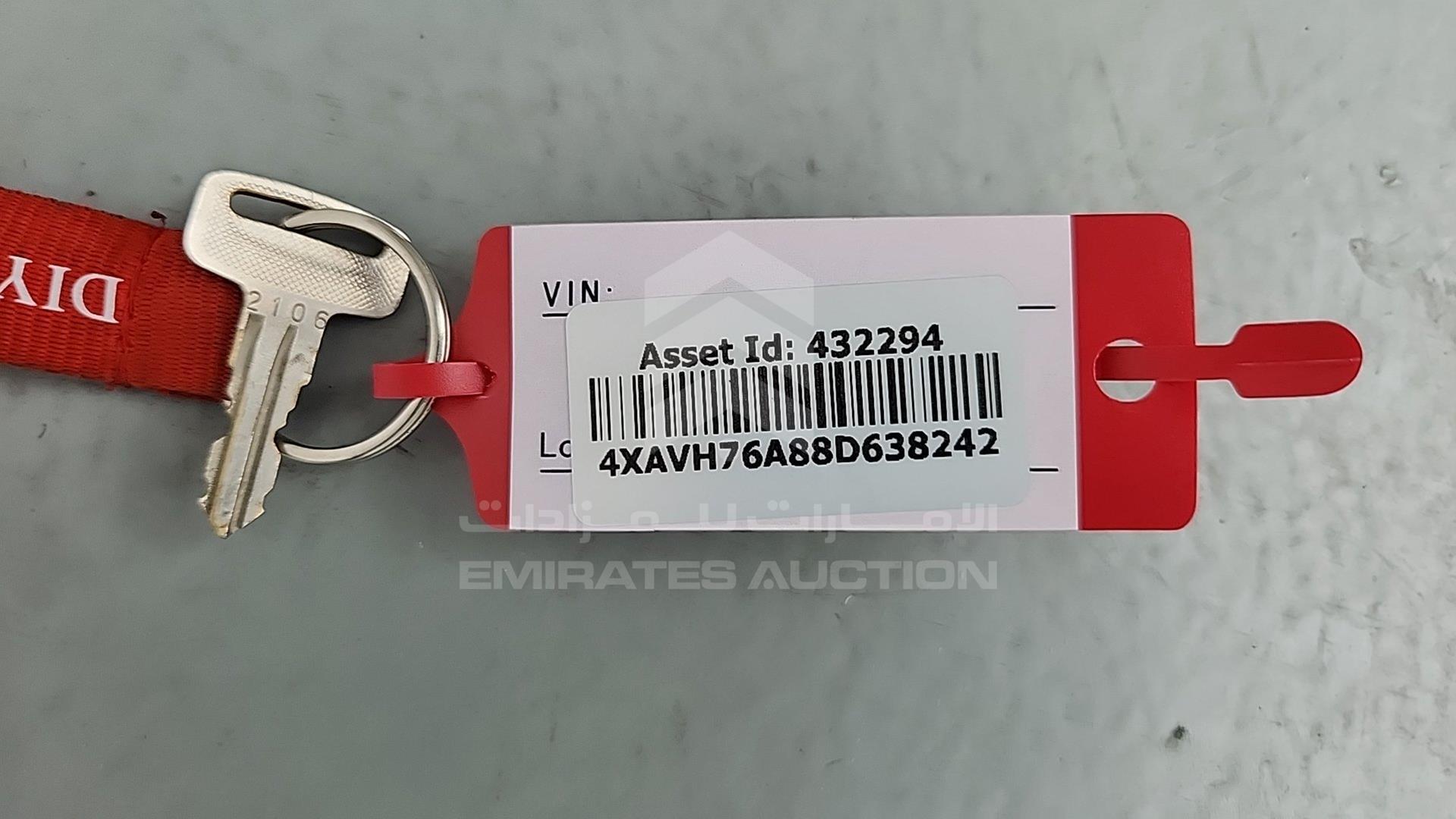 0 POLARIS RZR 800 VIN: 4XAVH76A88D638242