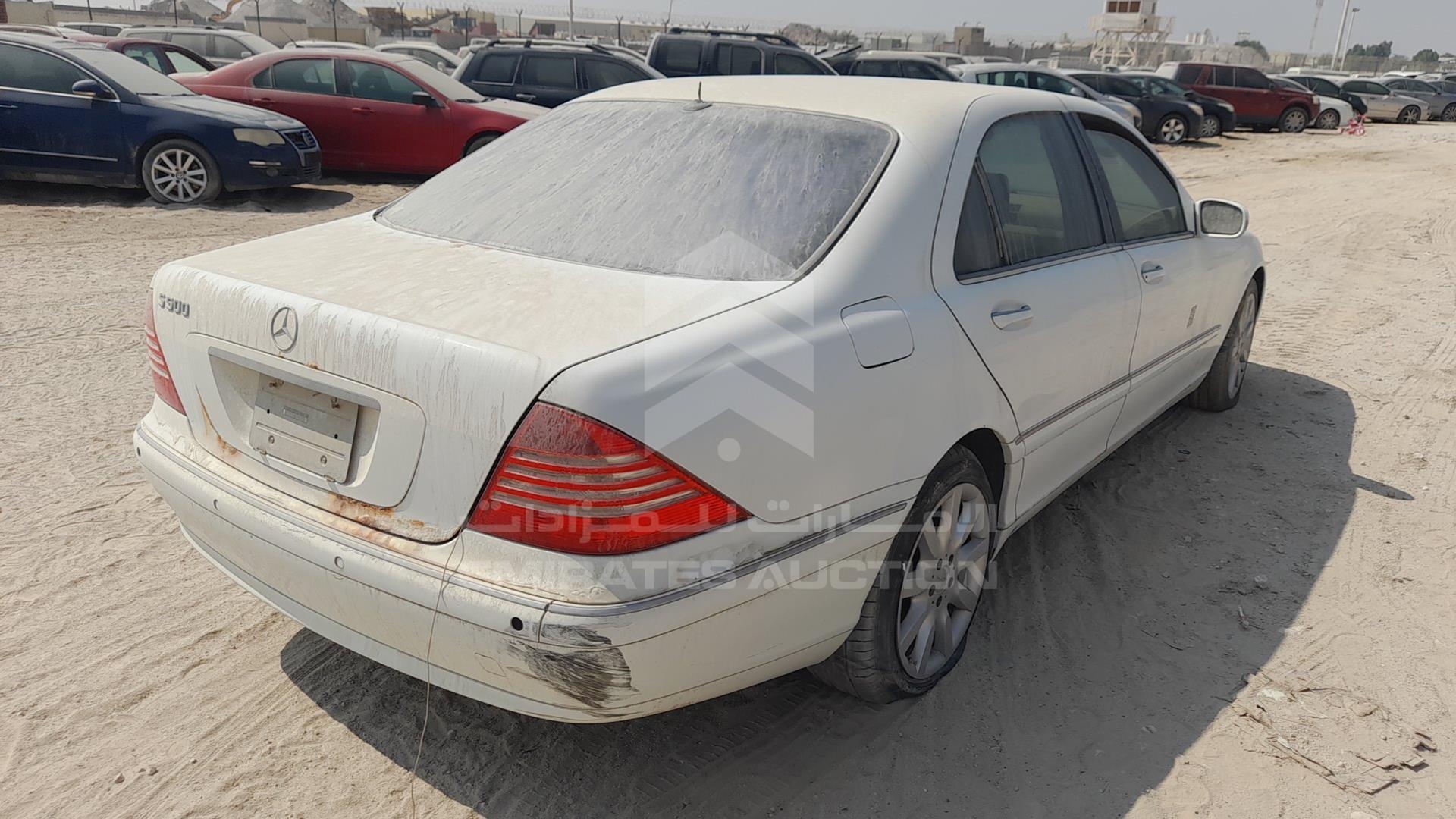 2000 MERCEDES S 500 VIN: WDB2201751A052654