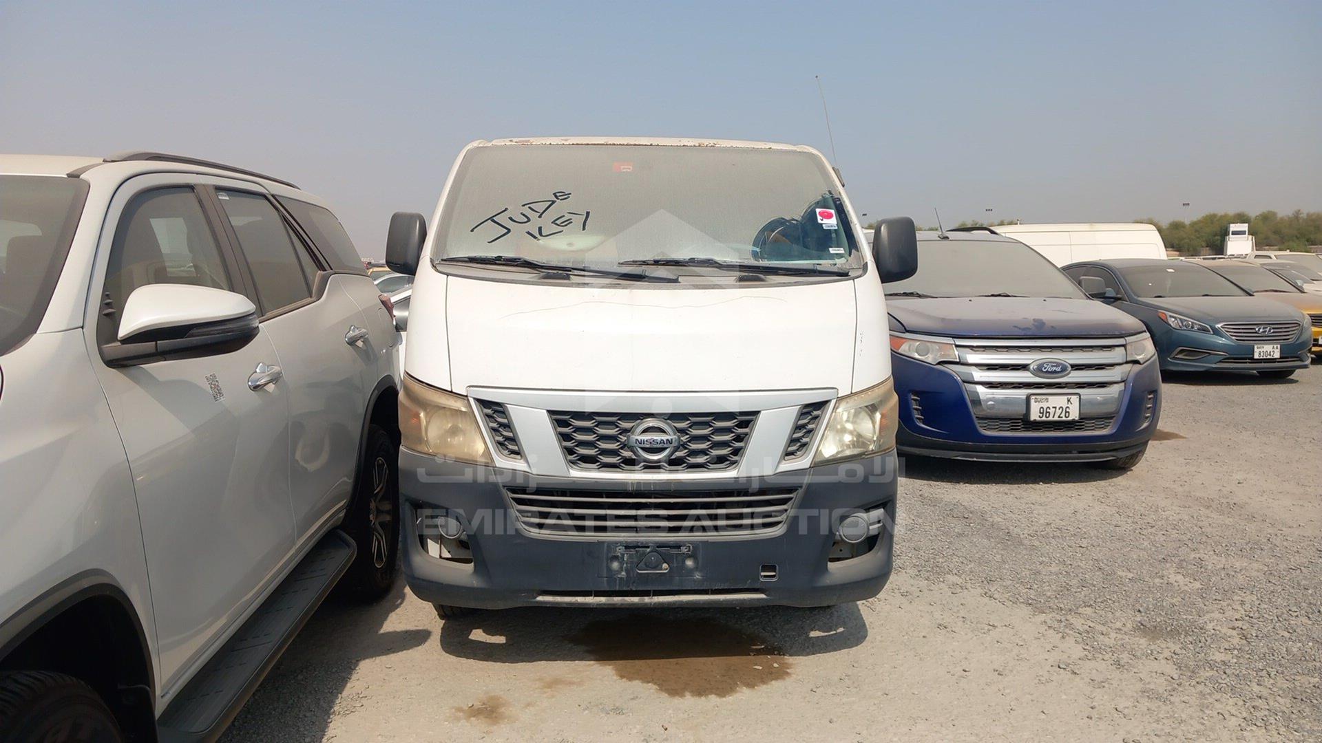 2013 NISSAN URVAN VIN: JN6BE6DS6D9001015