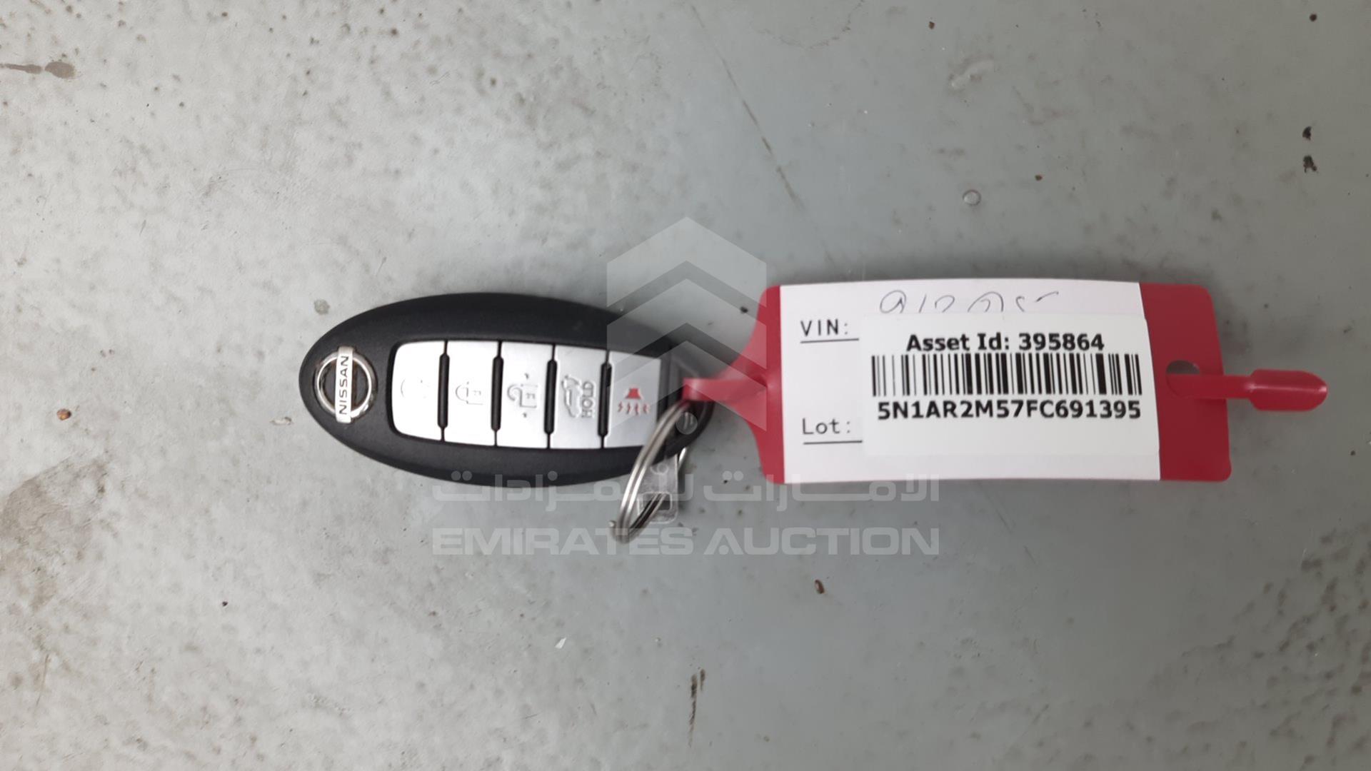 2015 NISSAN PATHFINDER VIN: 5N1AR2M57FC691395