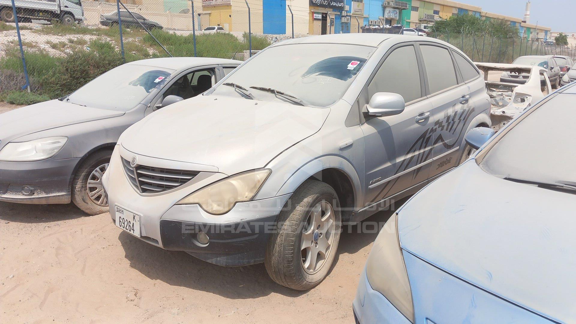 2008 SSANGYONG ACTYON VIN: KPTC0B1698P043230