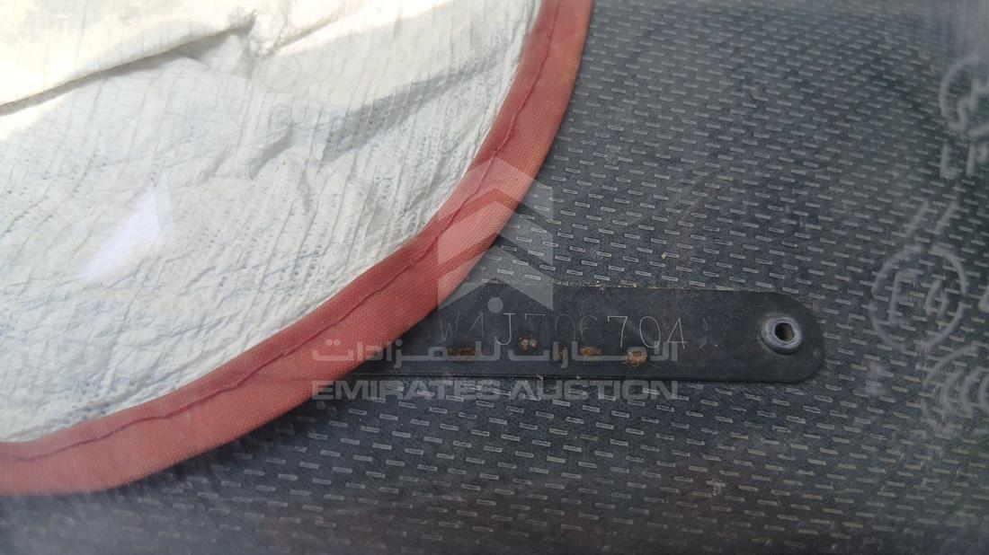 2004 Mitsubishi Pajero — VIN on Frame — Photo 3