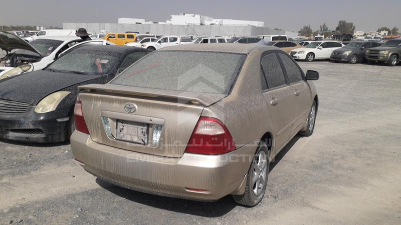 JTDBR22E163146269 Auction: EmiratesAuction Lot: 405849 JTDBR22E163146269 Toyota Corolla 2006 GOLD Photo 9