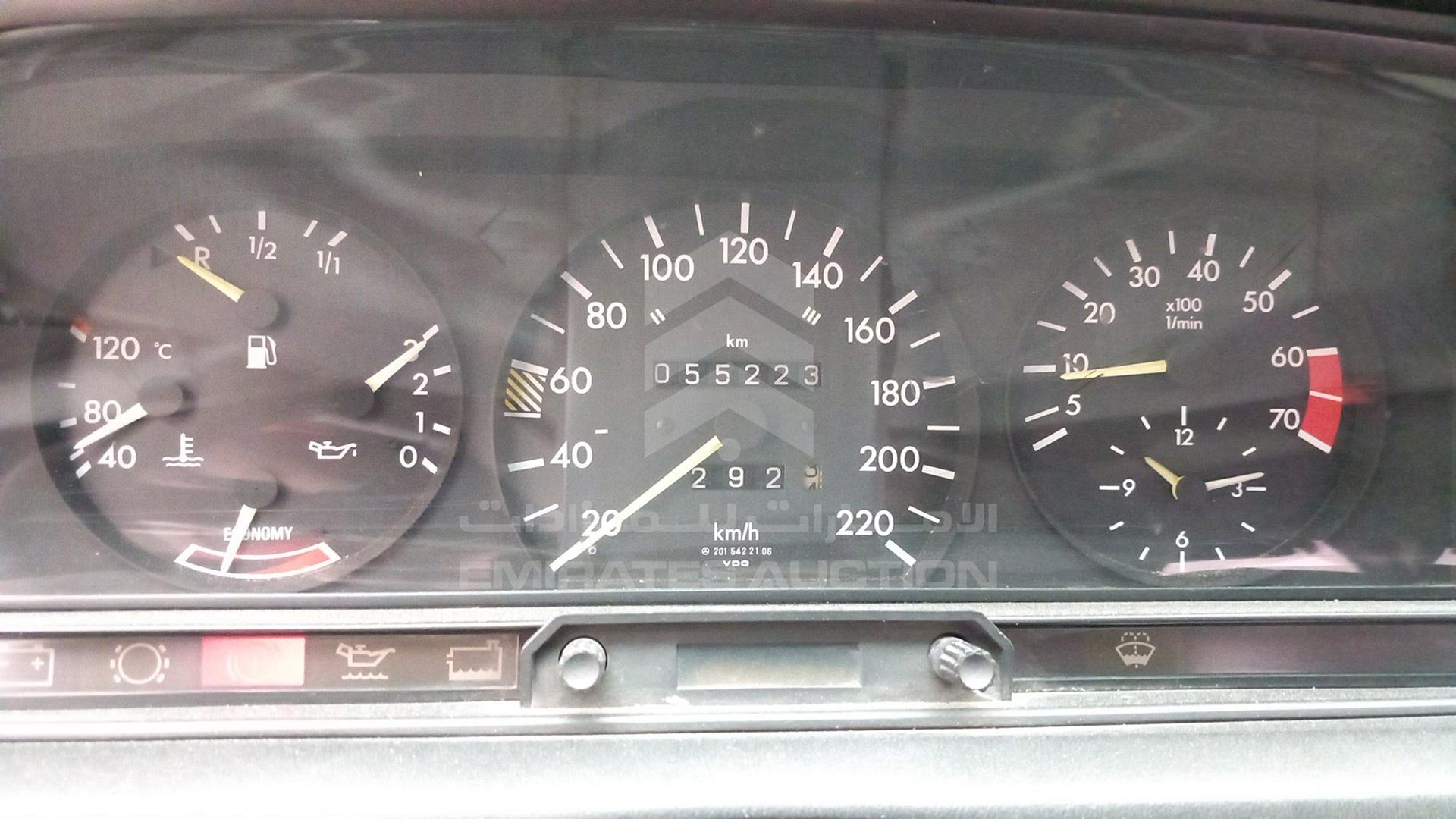 1988 MERCEDES E 190 VIN: WDB2010241F297665