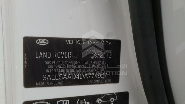 Range Rover Sport 2013 SALLSAAD4DA774927 Image 4