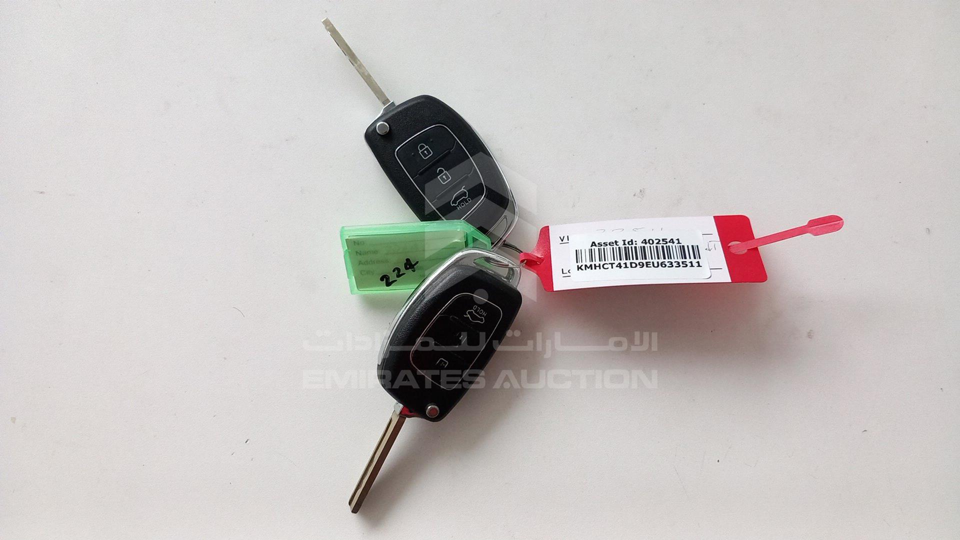 2014 HYUNDAI ACCENT VIN: KMHCT41D9EU633511