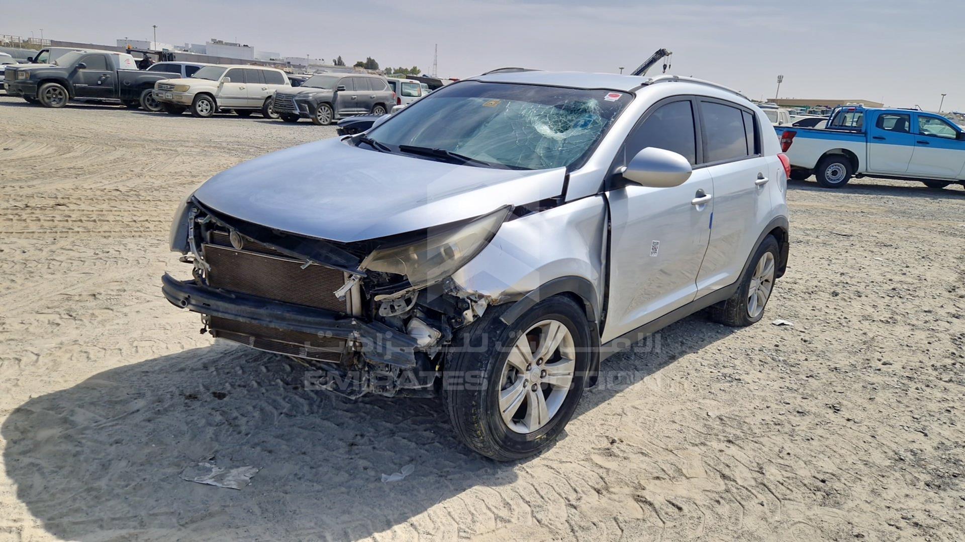 2011 KIA SPORTAGE VIN: KNAPB8116B7030318