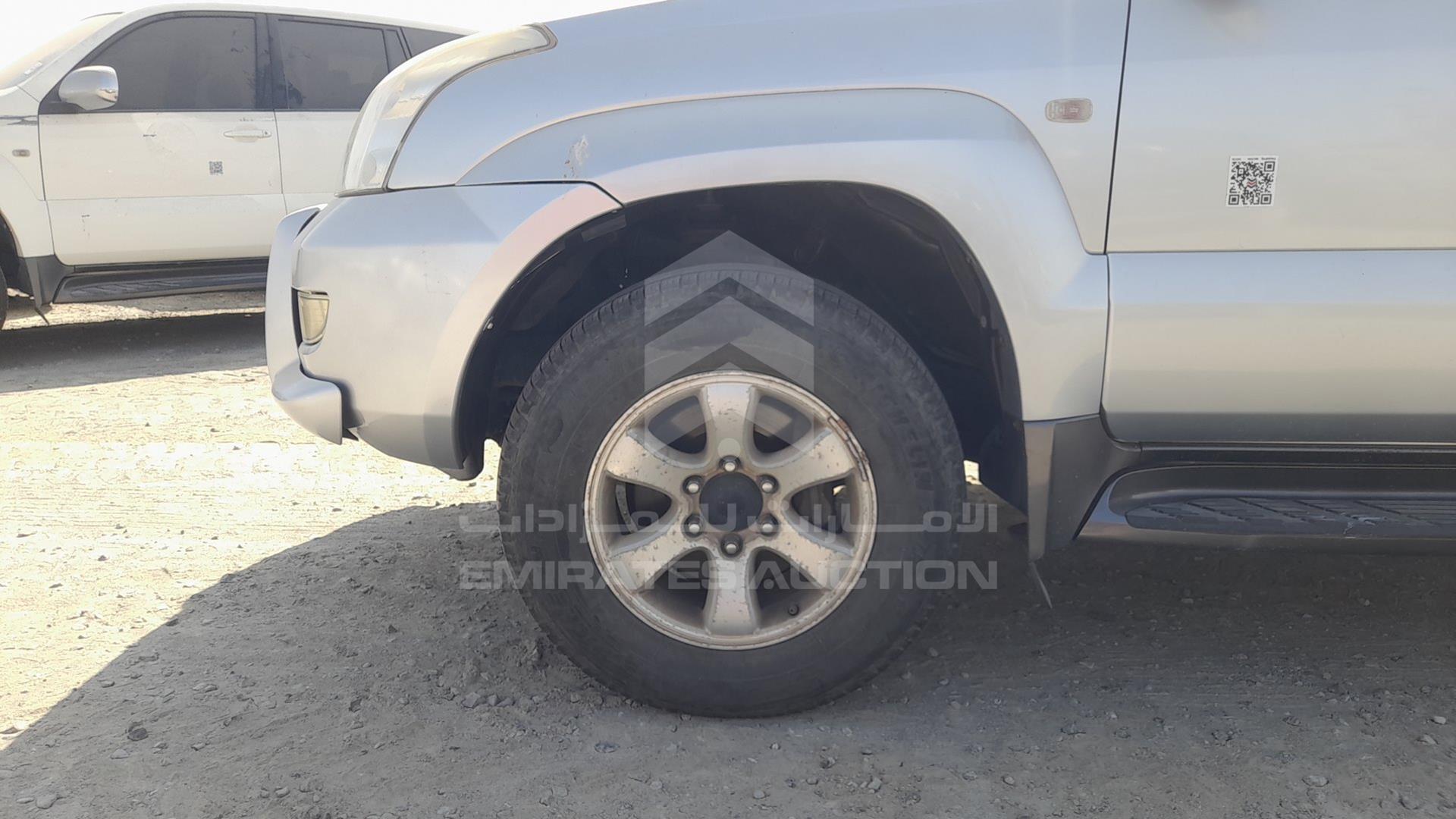 2008 TOYOTA PRADO VIN: JTEBU25J985148121