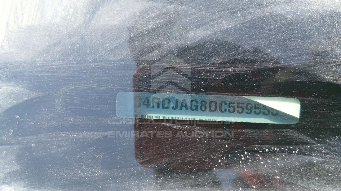 2013 Dodge Durango — VIN on Frame — Photo 3