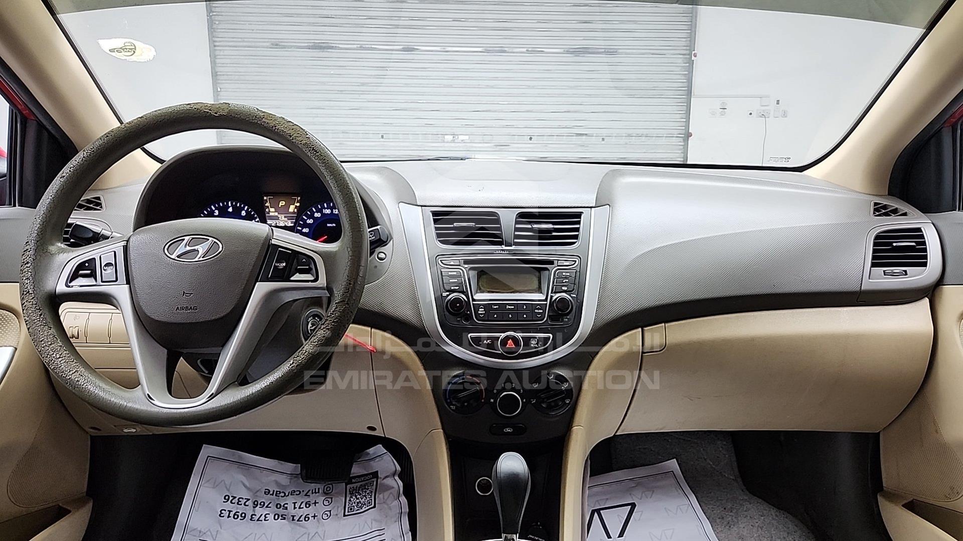 2015 HYUNDAI ACCENT VIN: KMHCT41B4FU684480