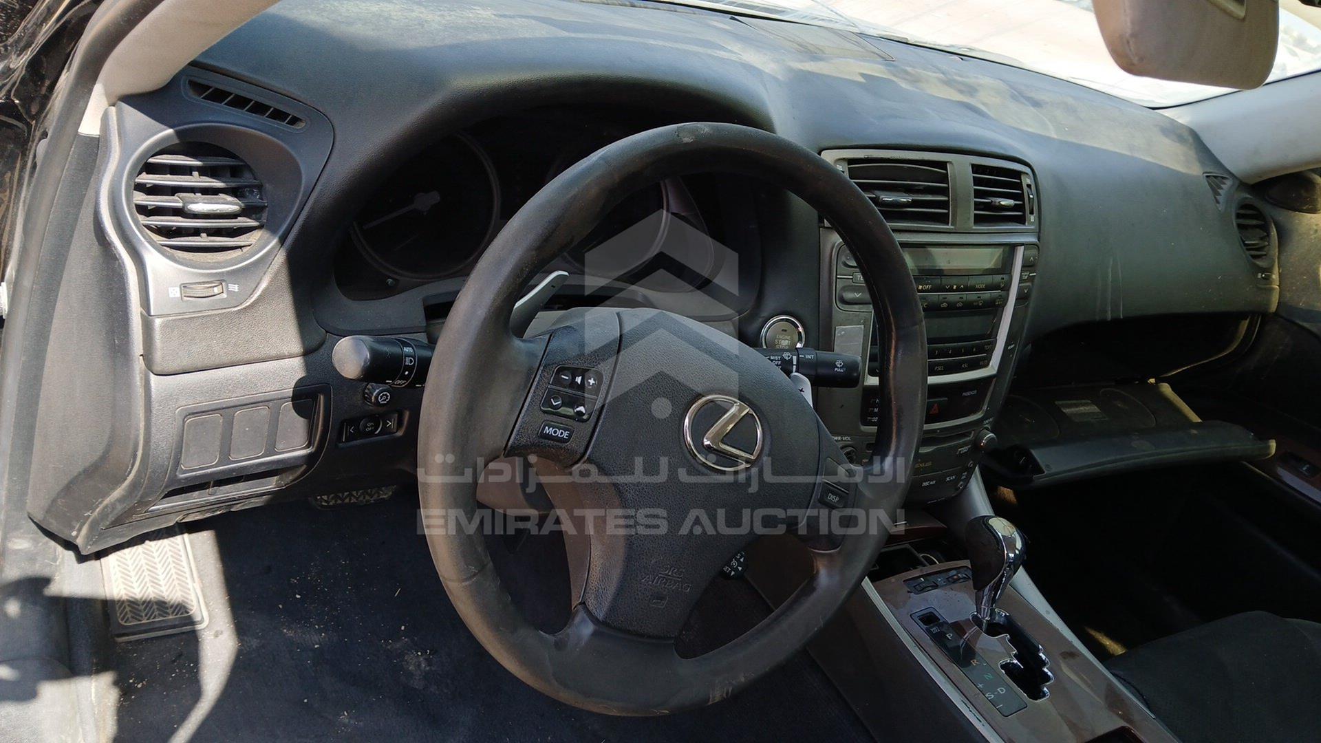 2007 LEXUS IS 250 VIN: JTHBK262775033595