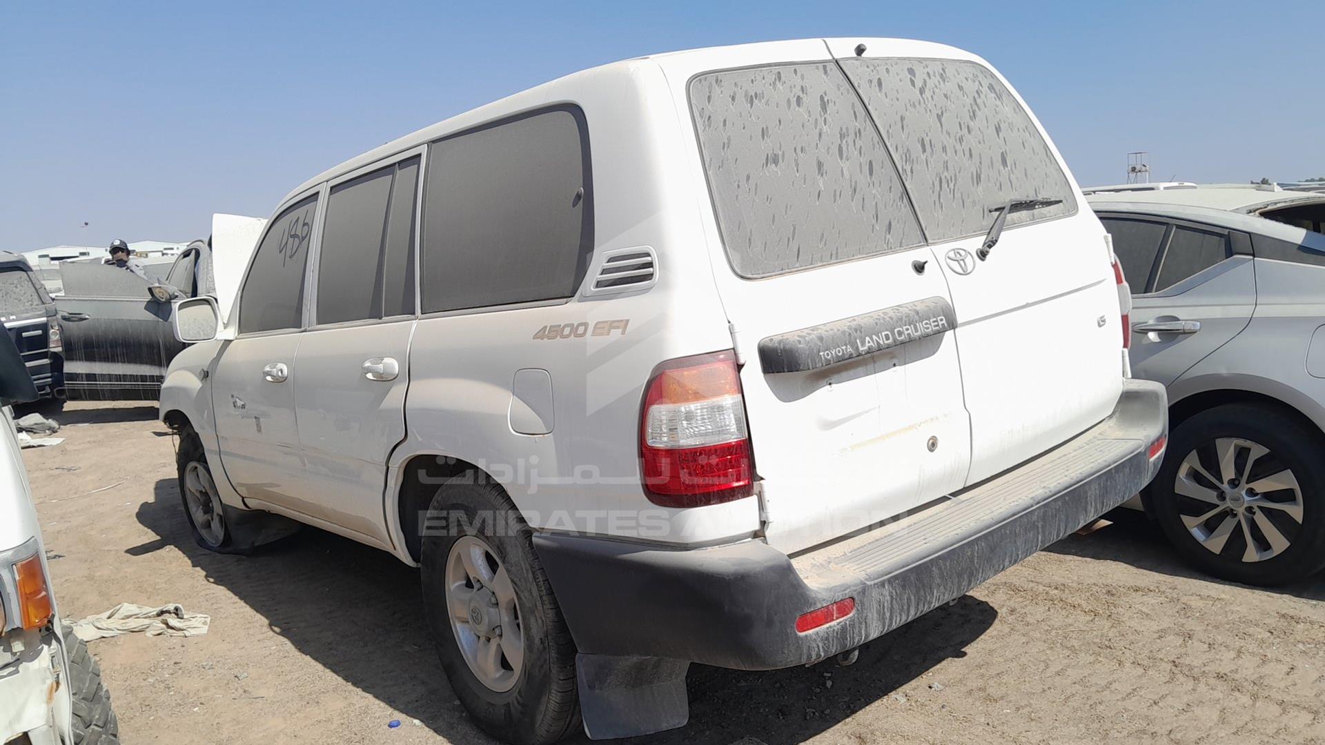 2001 TOYOTA LAND CRUISER VIN: JTEHT05J612002316