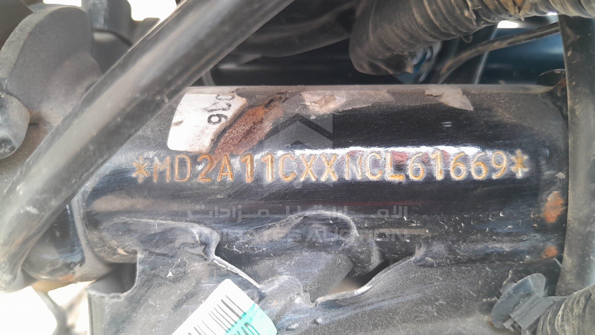2022 BAJAJ 150 CC VIN: MD2A11CXXNCL61669