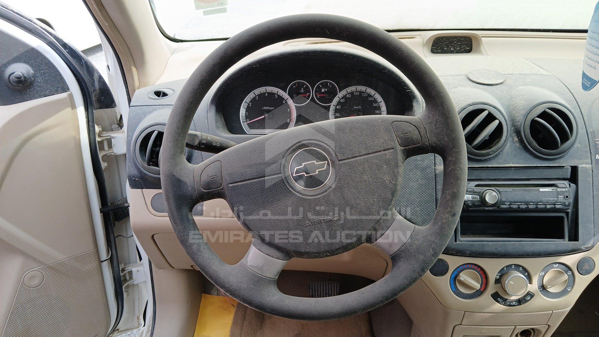 2007 CHEVROLET AVEO VIN: KL1TJ53797B038493