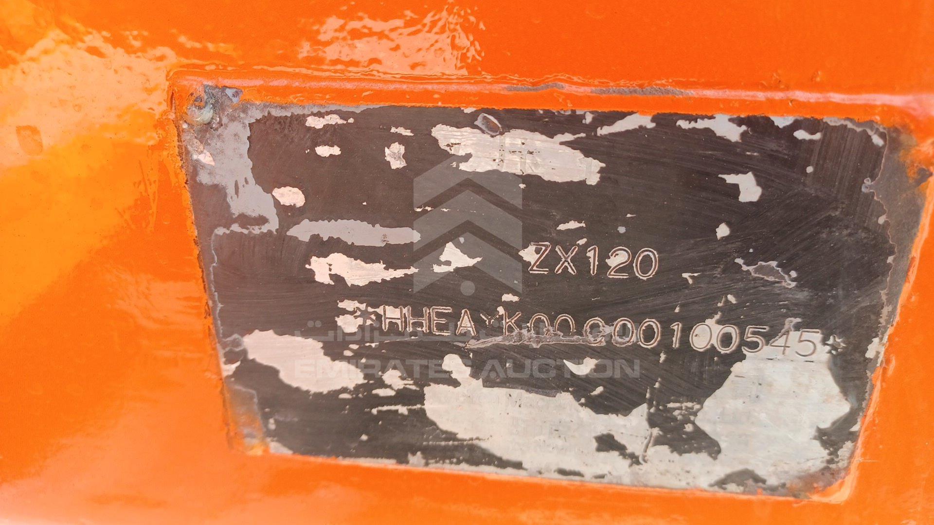 2015 HITACHI EXCAVATOR VIN: HHEAYK00C00100545