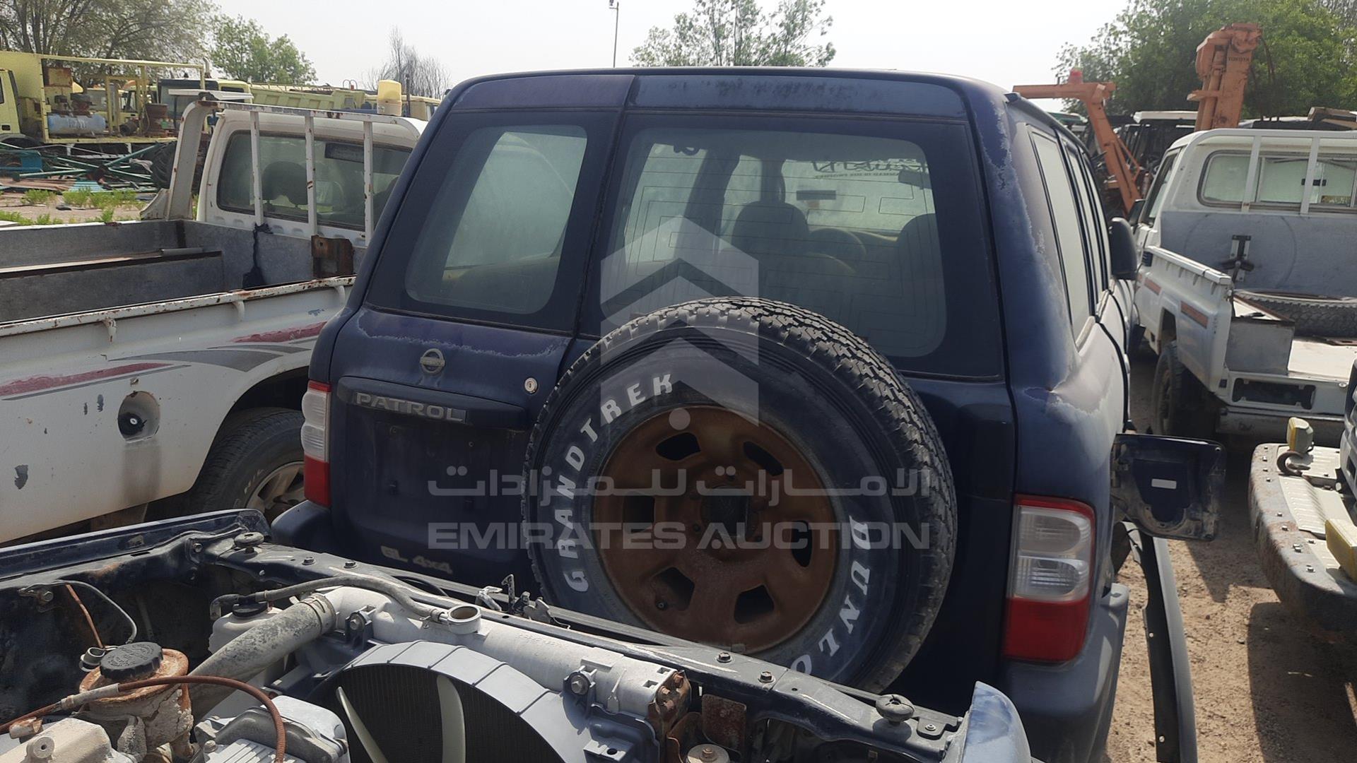 2002 NISSAN PATROL VIN: JN6CY11Y62X445074