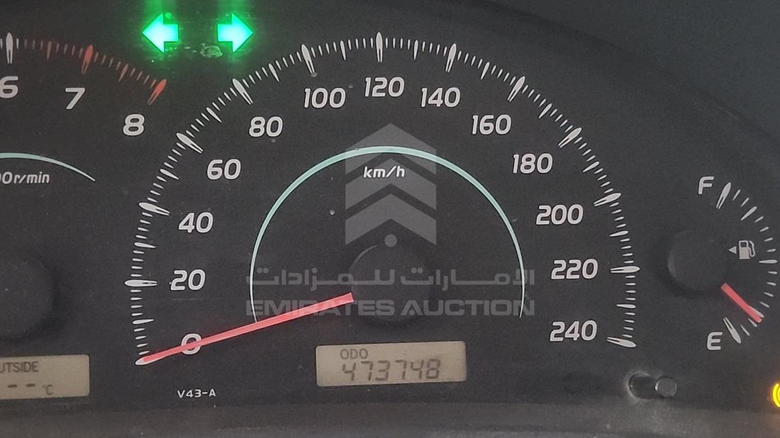 2007 Toyota Camry — Odometer Reading — Photo 1