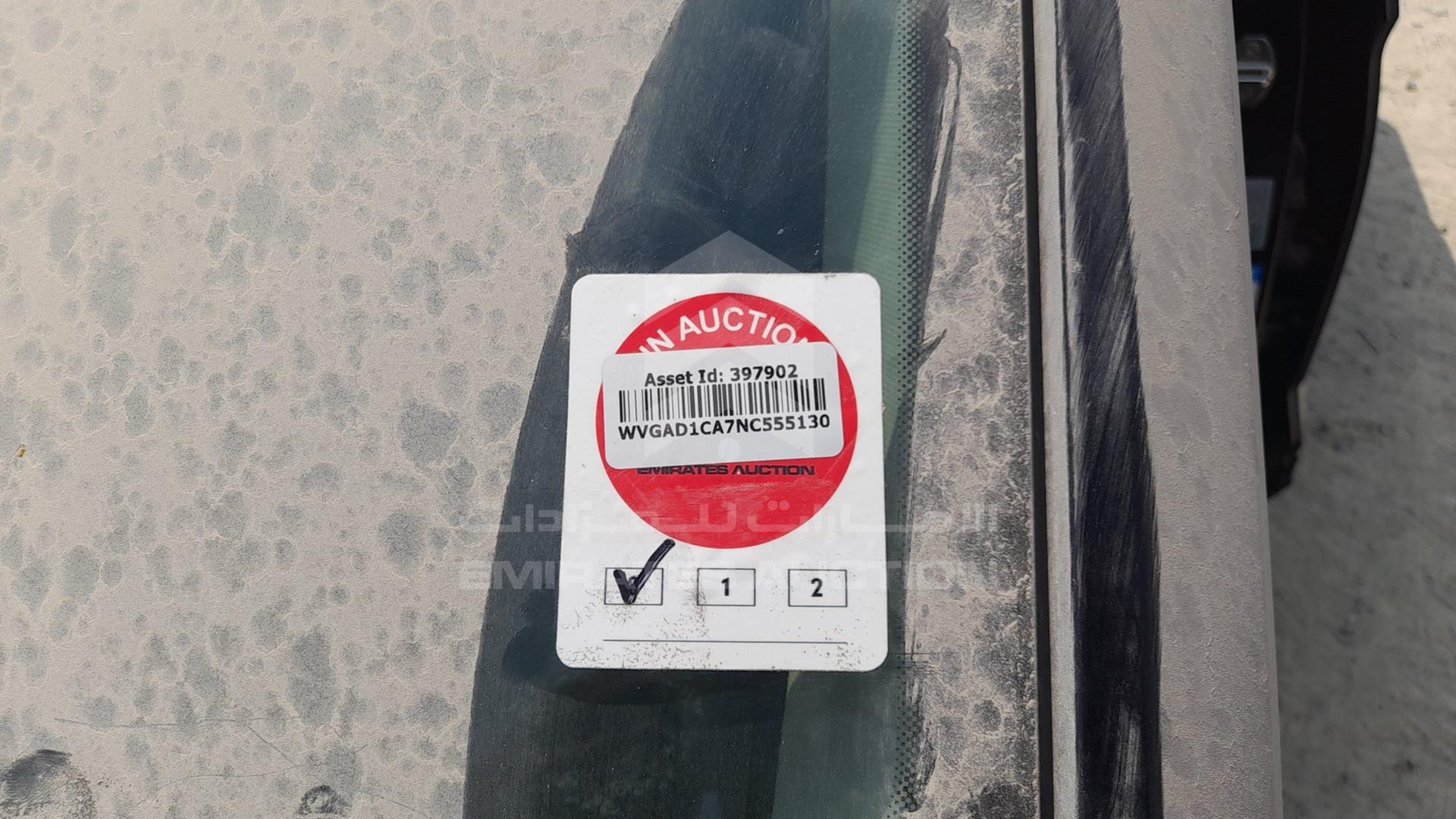 2022 VOLKSWAGEN TERAMONT VIN: WVGAD1CA7NC555130