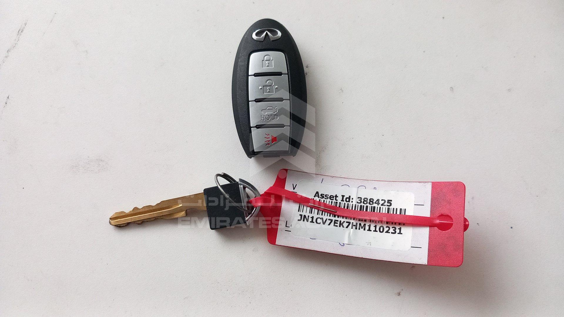 2017 INFINITI Q60 VIN: JN1CV7EK7HM110231
