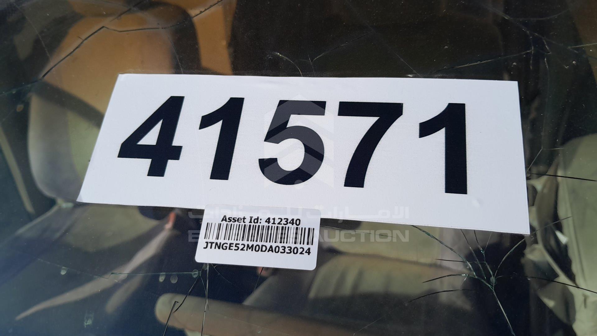 2013 TOYOTA PREVIA VIN: JTNGE52M0DA033024