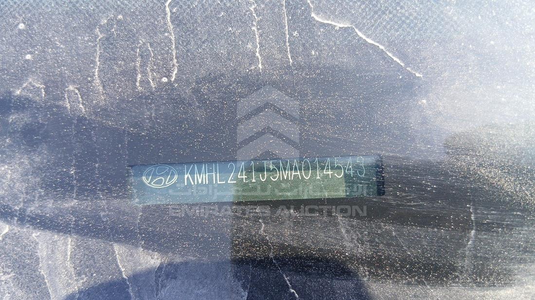 2021 Hyundai Sonata Hybrid — VIN on Frame — Photo 4