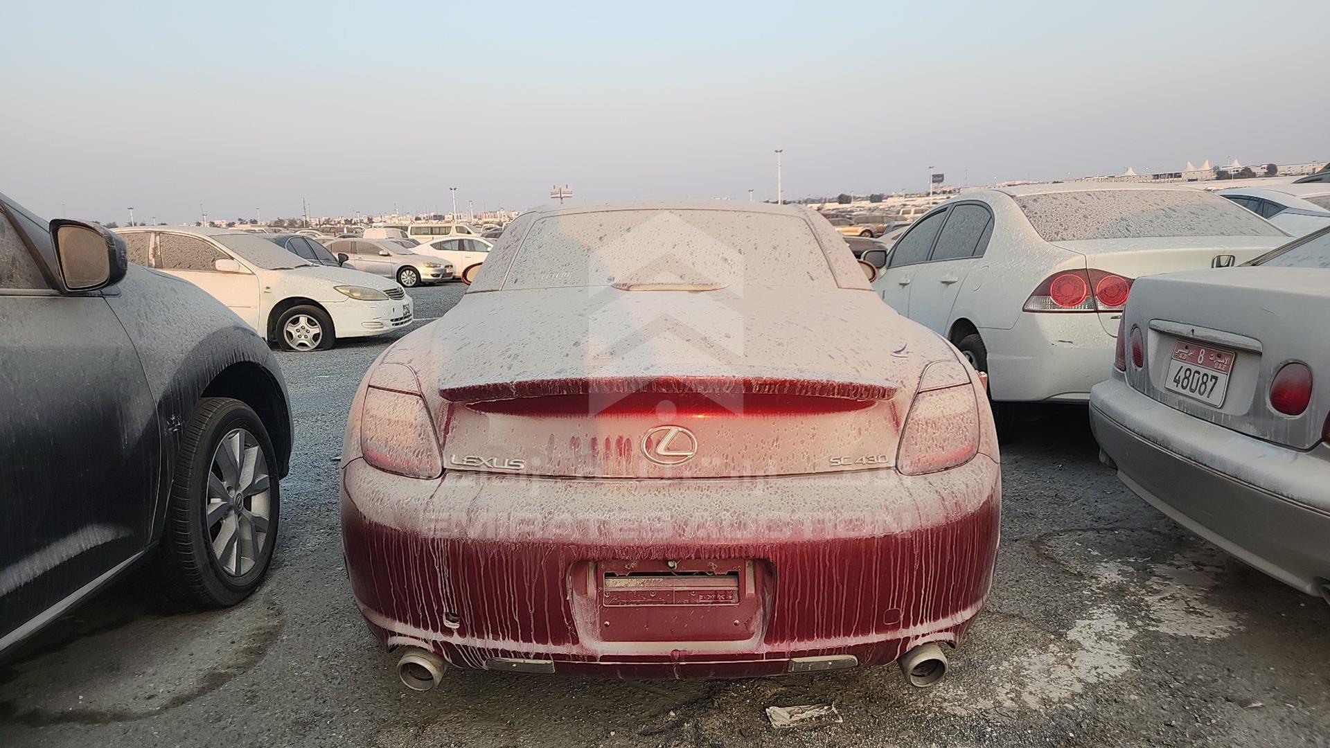 2006 LEXUS SC 430 VIN: JTHFN48Y869007360