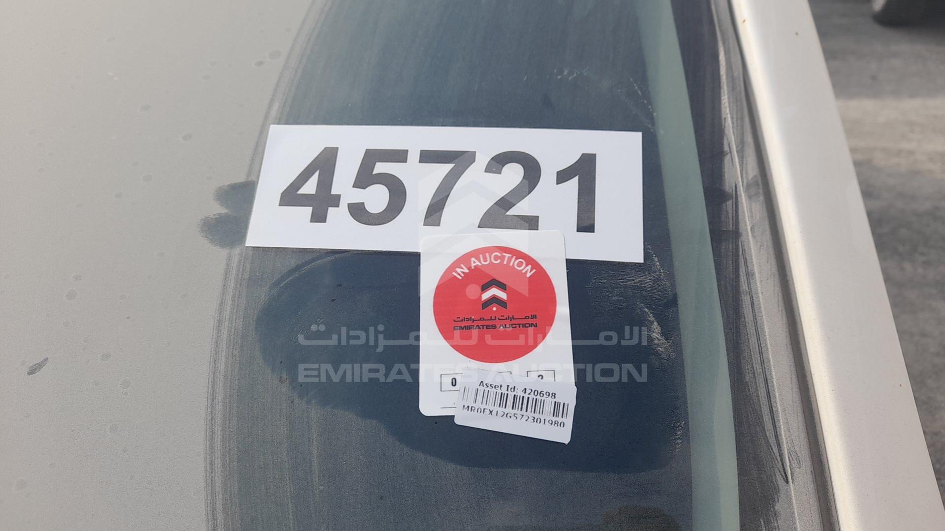 2007 TOYOTA HILUX VIN: MR0EX12G572301980