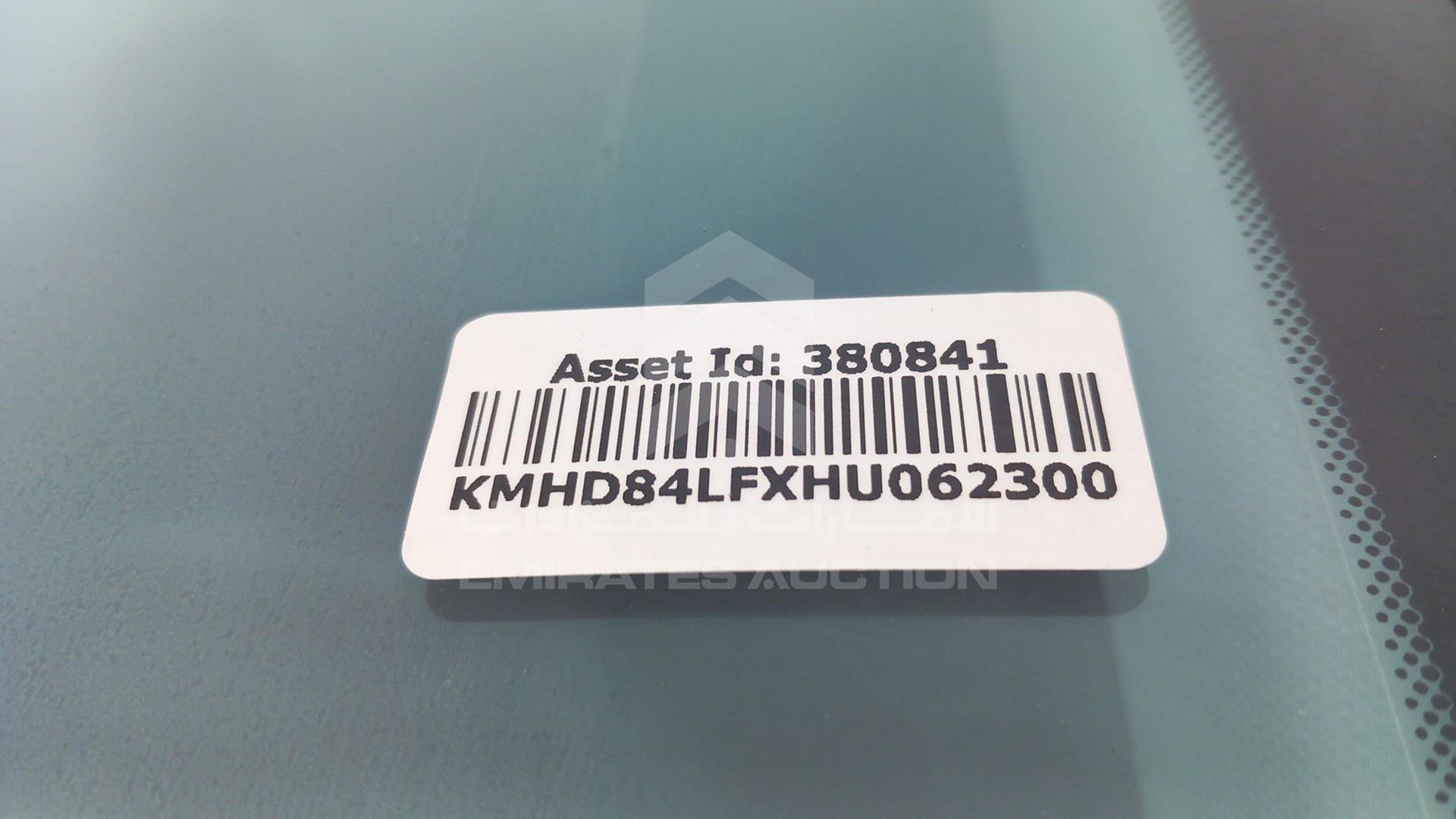2017 HYUNDAI ELANTRA VIN: KMHD84LFXHU062300