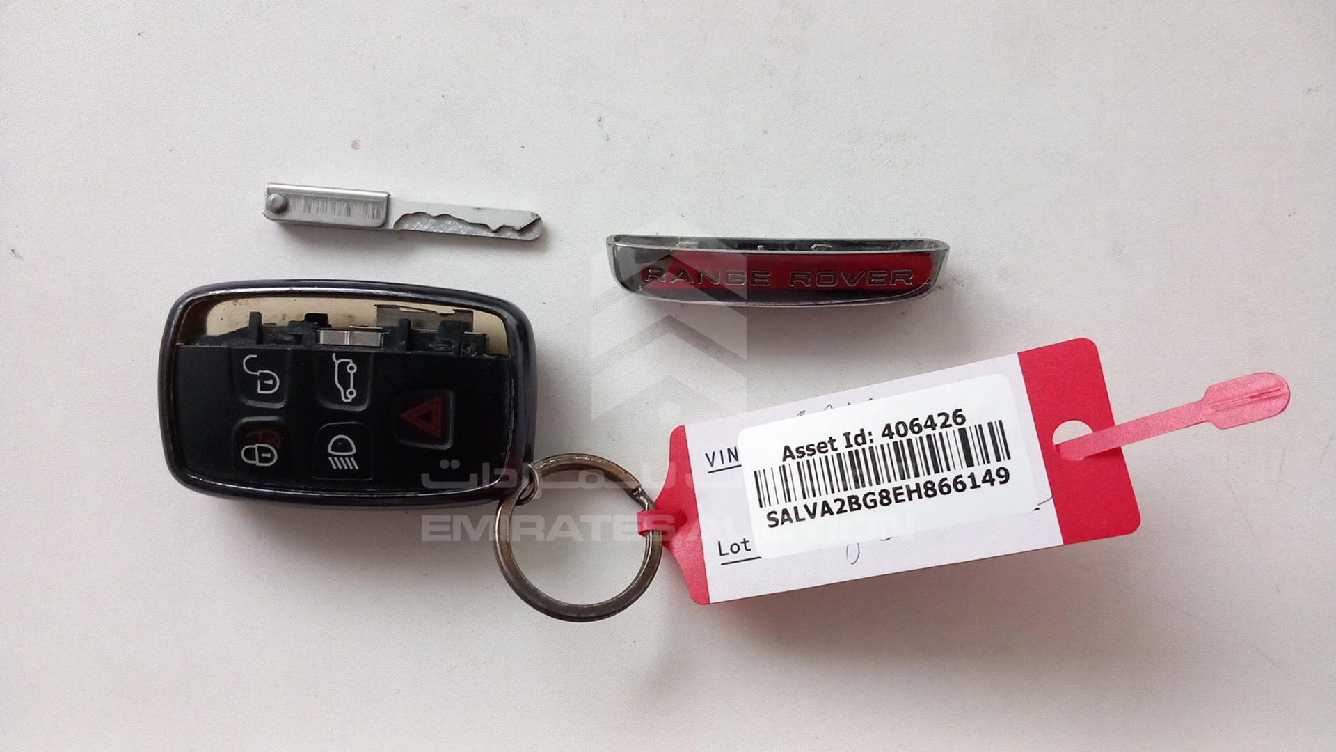 2014 RANGE ROVER EVOQUE VIN: SALVA2BG8EH866149