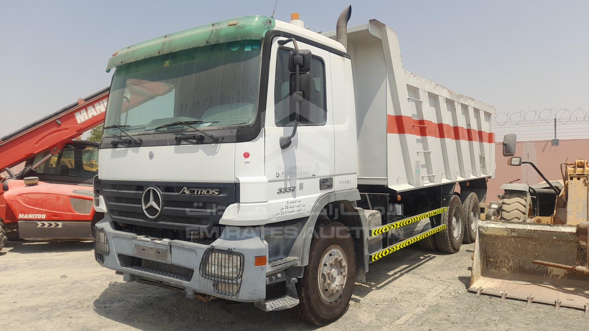 2008 MERCEDES ACTROS VIN: WDAKHCAA18L329393
