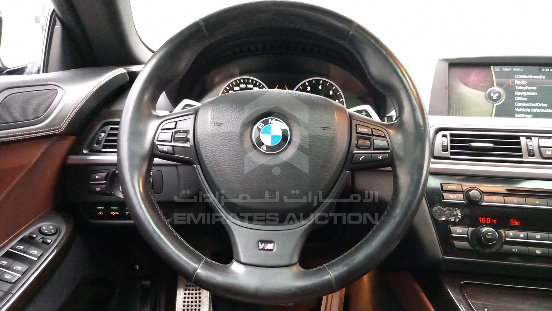 2013 BMW 650 VIN: WBA6B2108DDG65600