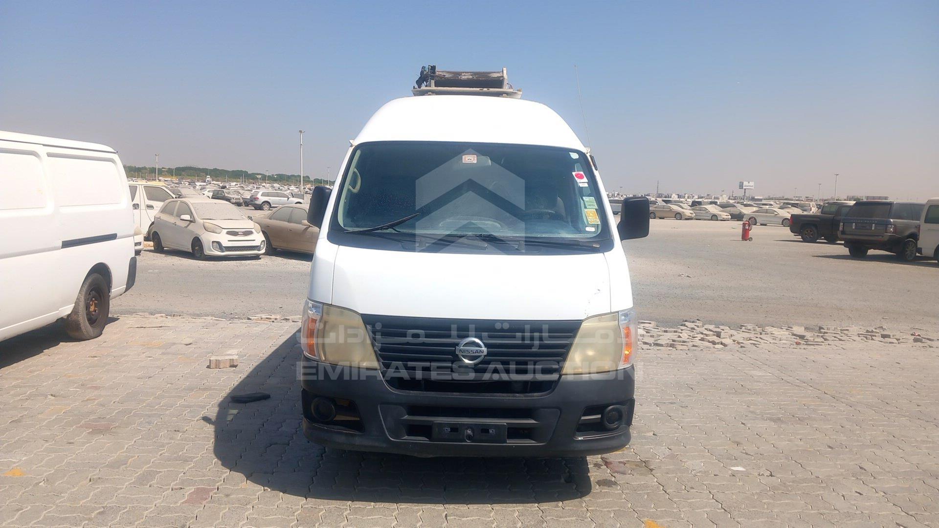2012 NISSAN URVAN VIN: JN6AE53S4CX010829