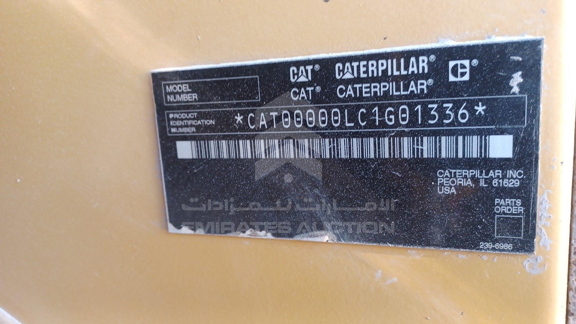 0 GENERATOR CATERPILLAR 500KVA VIN: CAT00000LC1G01336