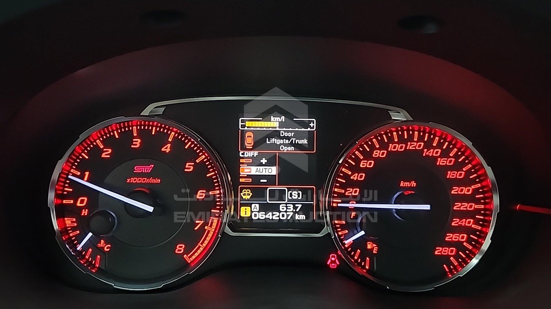 2017 SUBARU WRX VIN: JF1VA22K3HG010978