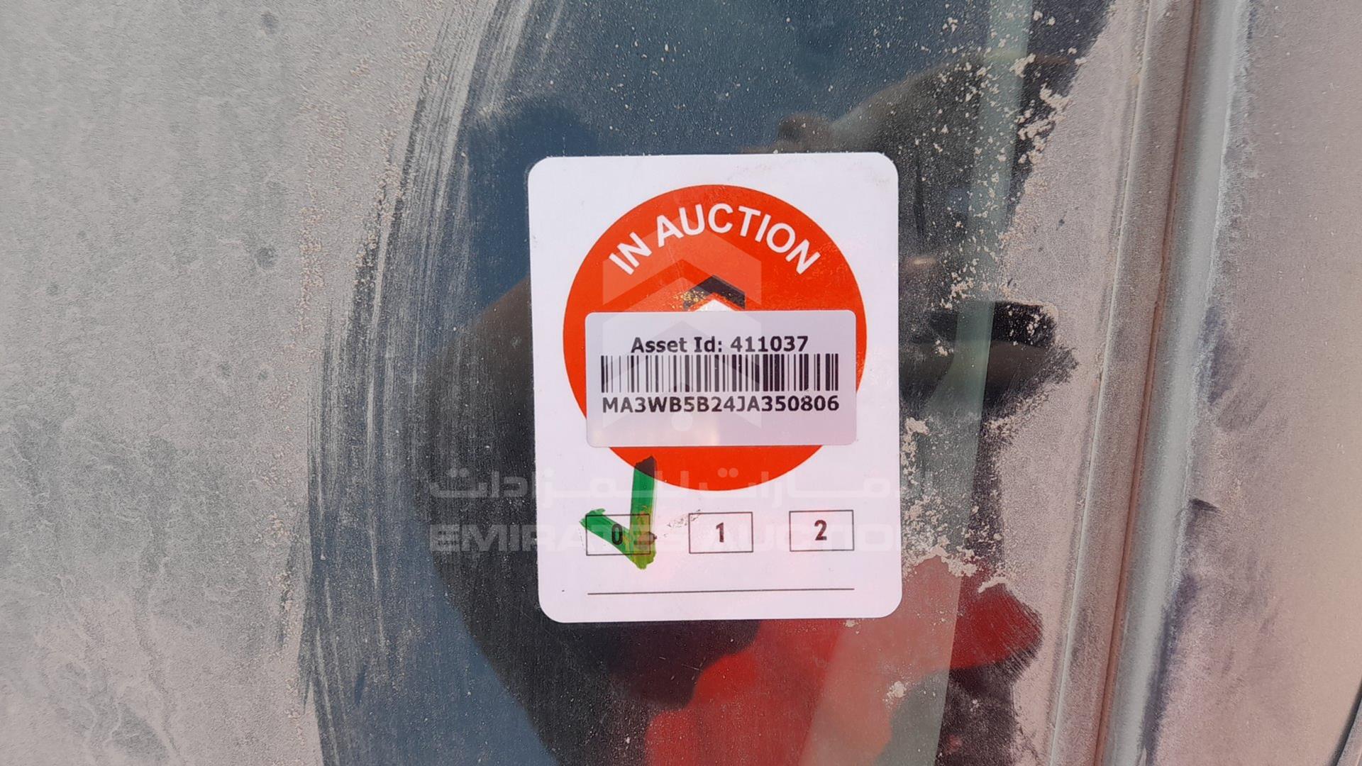 2018 SUZUKI BALENO VIN: MA3WB5B24JA350806