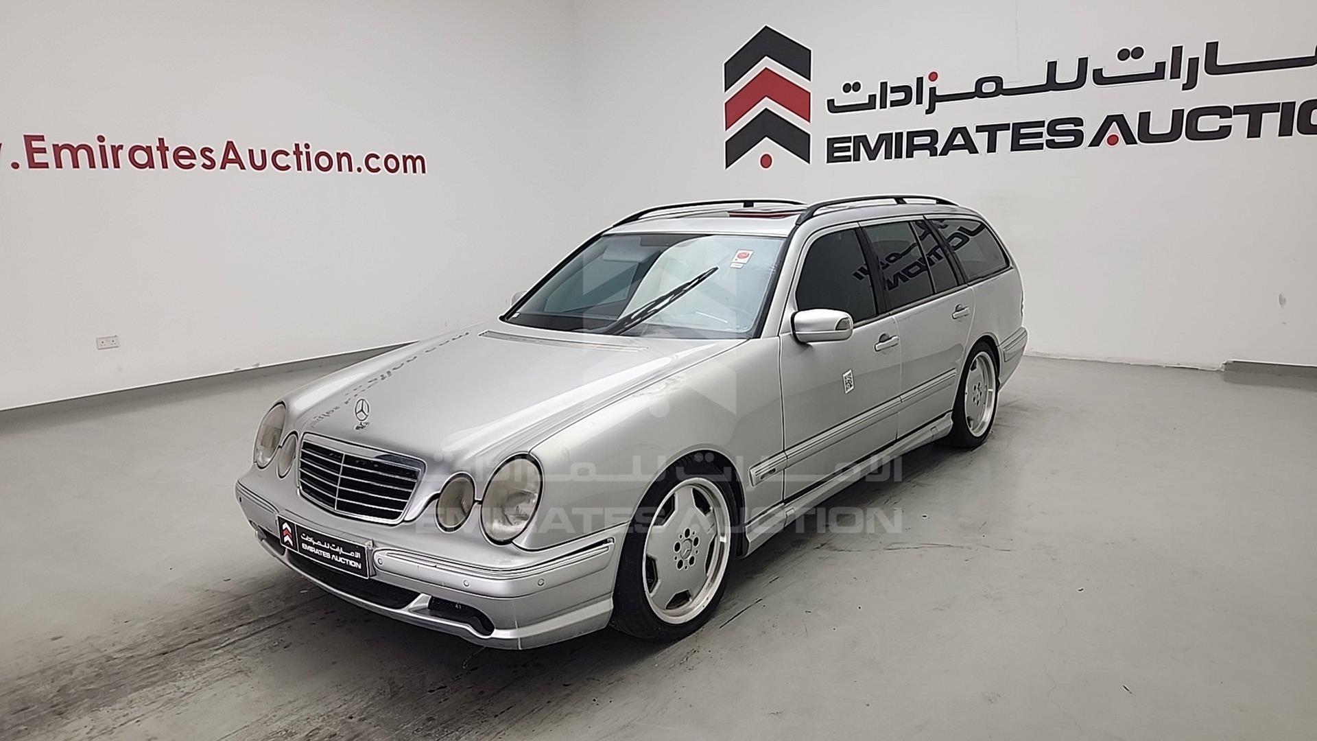 2001 MERCEDES E 55 AMG VIN: WDB2102741B309008