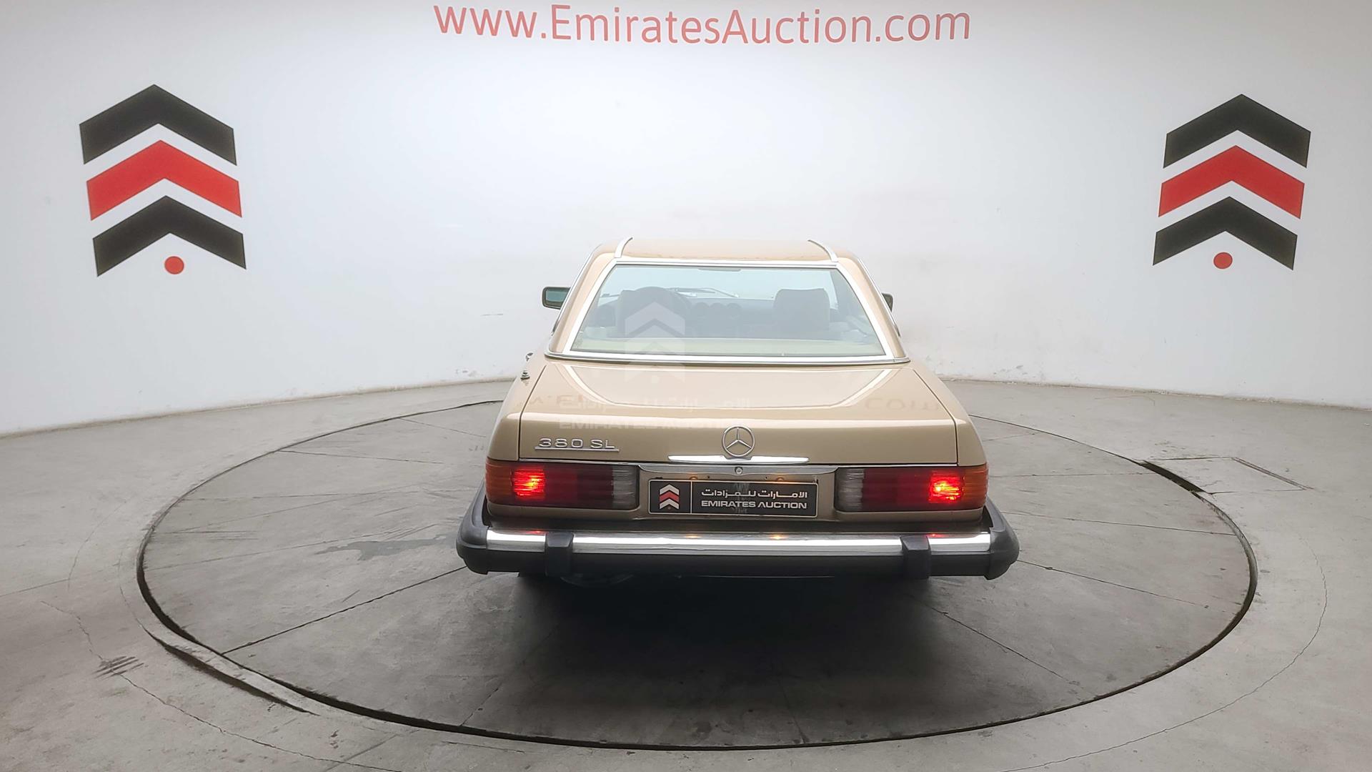 1983 MERCEDES SL 380 VIN: WDBBA45A2DB024288