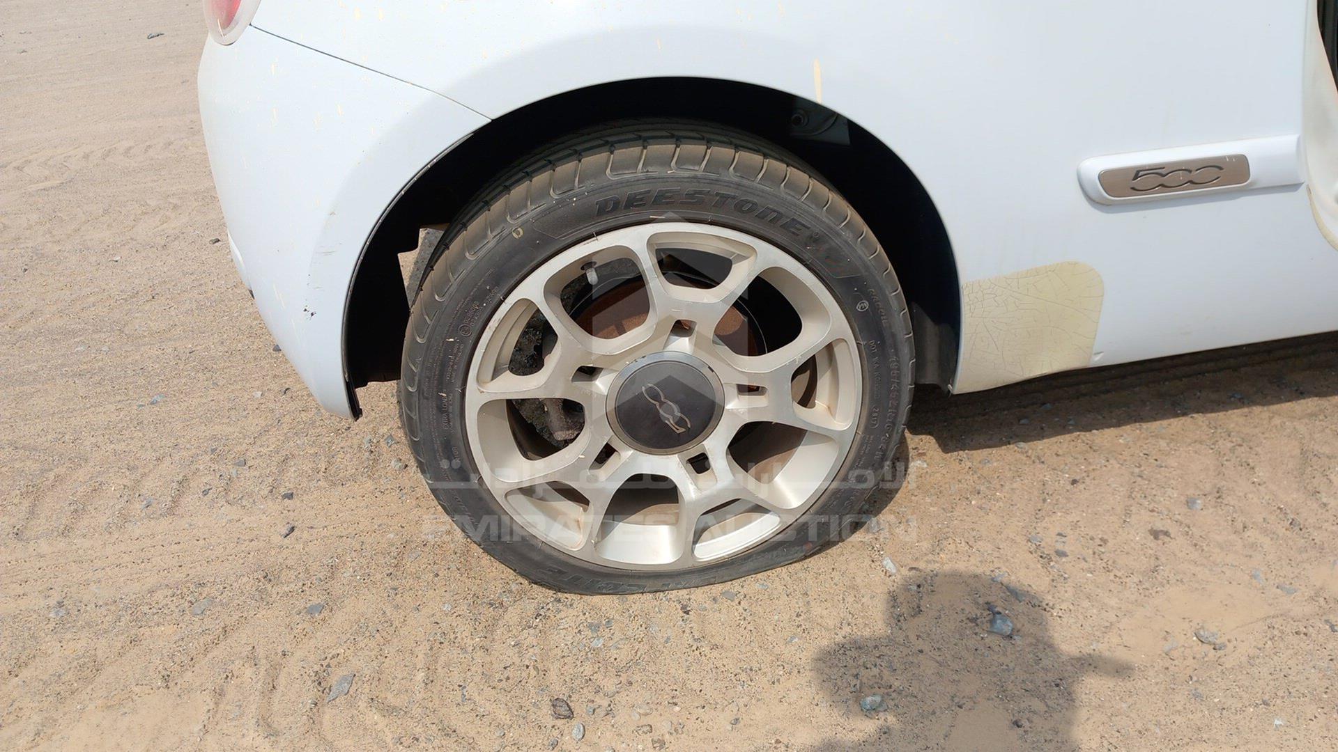 2011 FIAT 500 VIN: ZFAHA3280B0550491