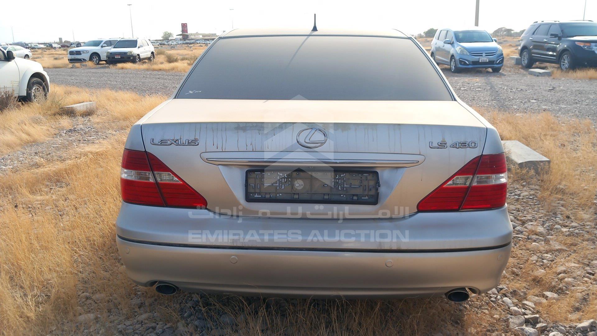 2005 LEXUS LS 430 VIN: JTHBN36F755015370