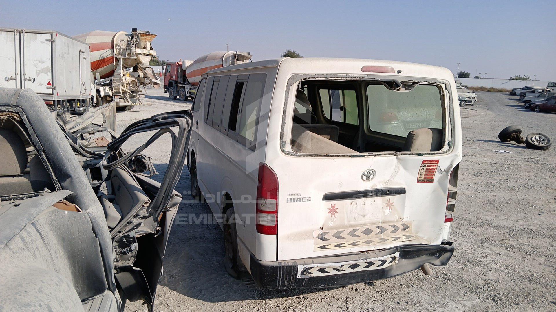 2008 TOYOTA HIACE VIN: JTGJX02P280016810