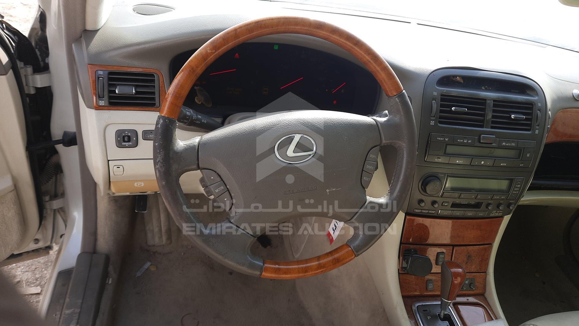 2001 LEXUS LS 430 VIN: JTHBN30F510045340