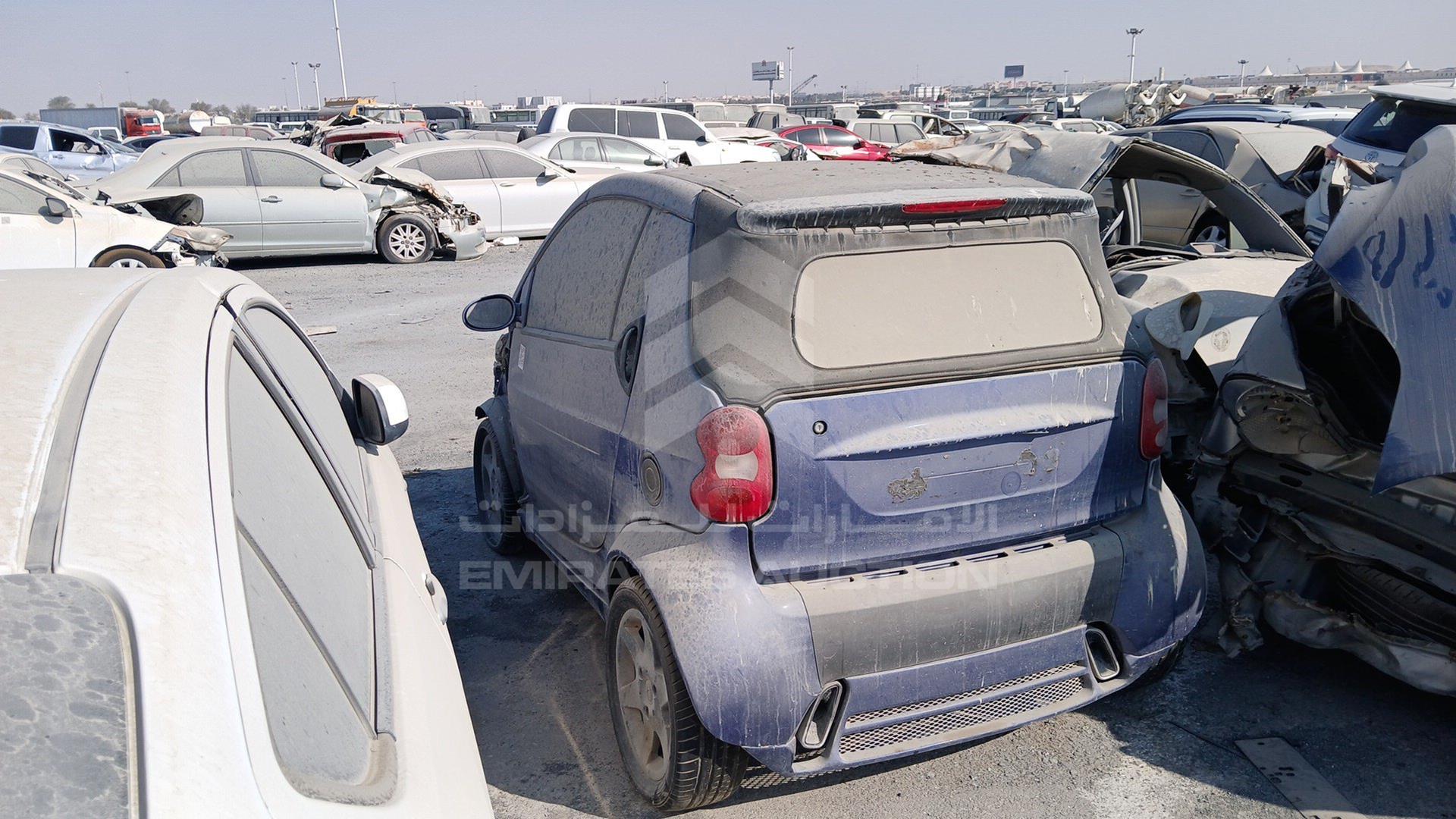2001 SMART FORTWO VIN: WME01MC011H025531