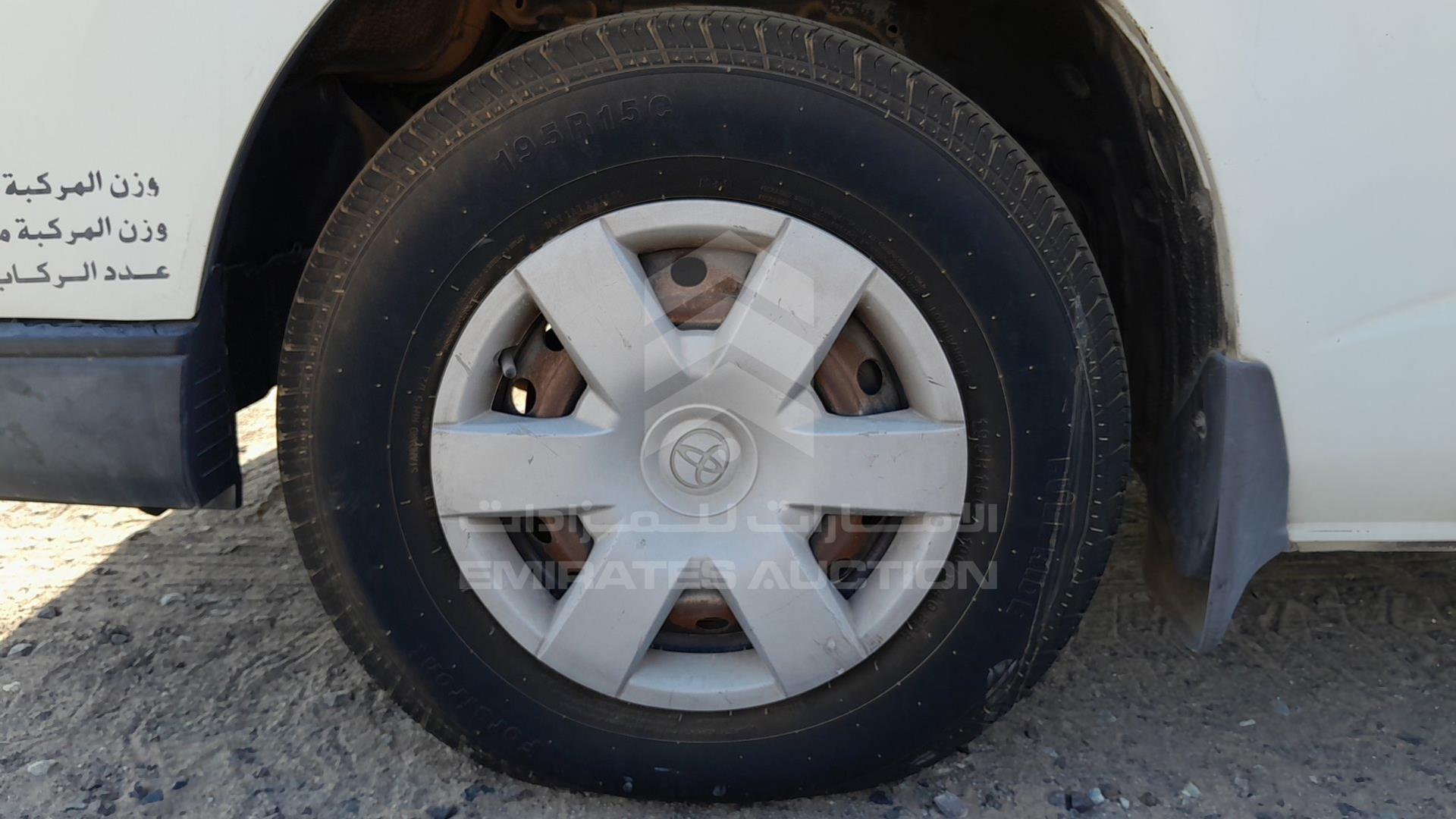 2011 TOYOTA HIACE VIN: JTFHX02P8B0056416