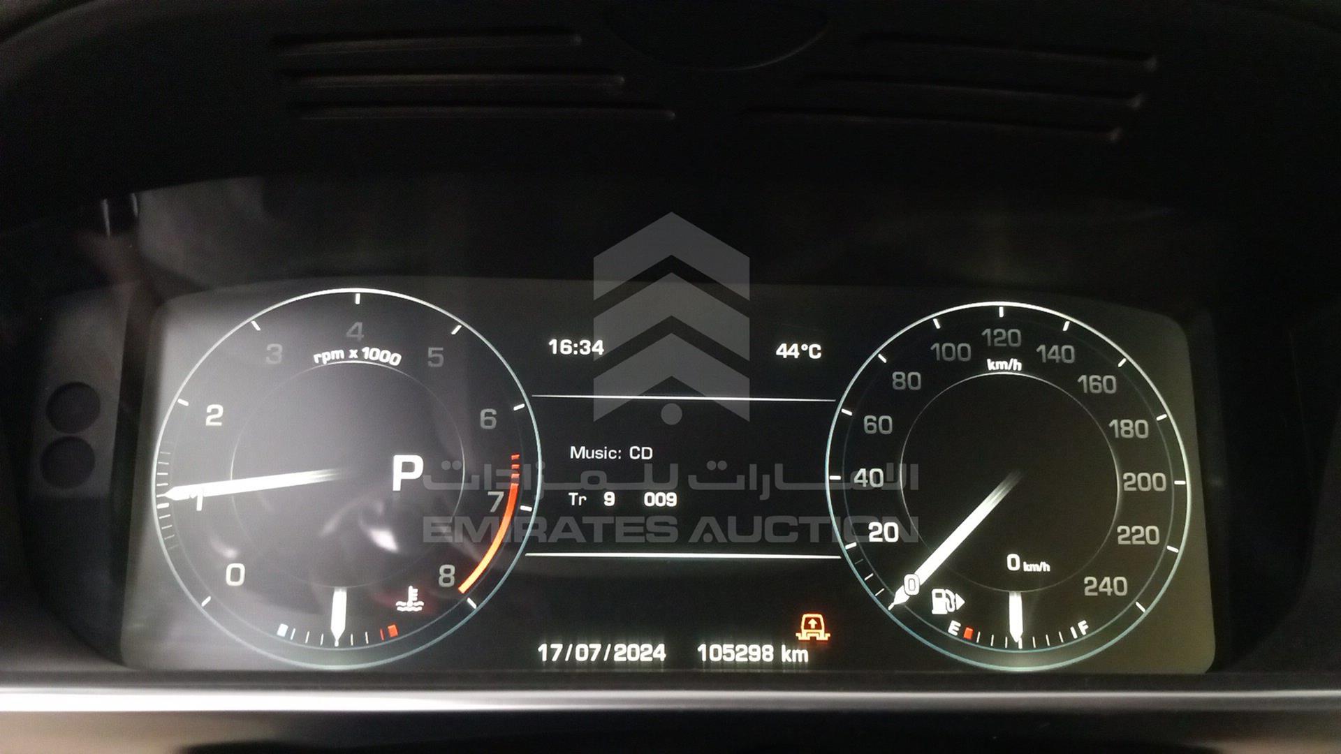 2015 RANGE ROVER HSE VIN: SALGA2DF7FA223492