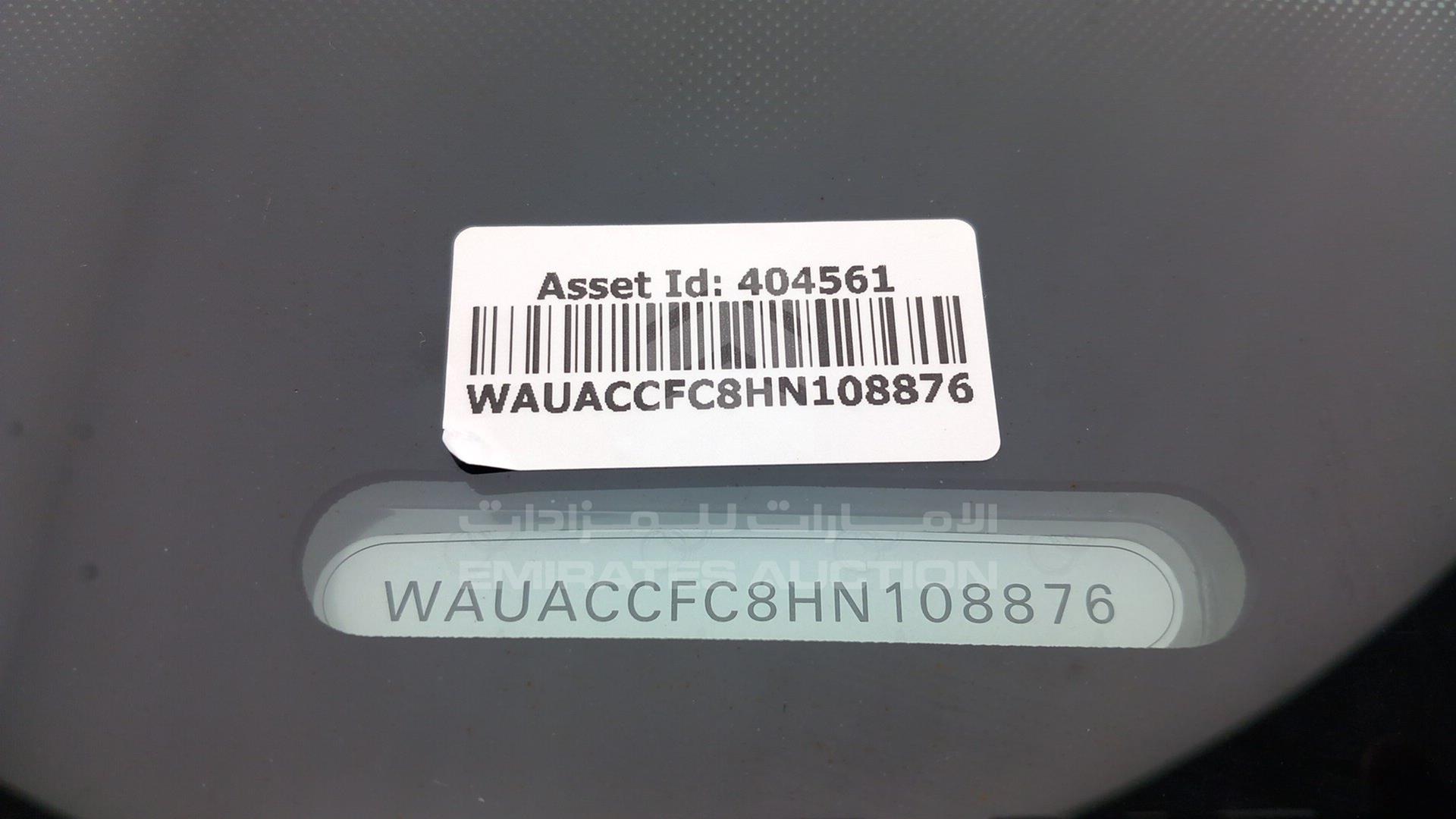 2017 AUDI A6 VIN: WAUACCFC8HN108876