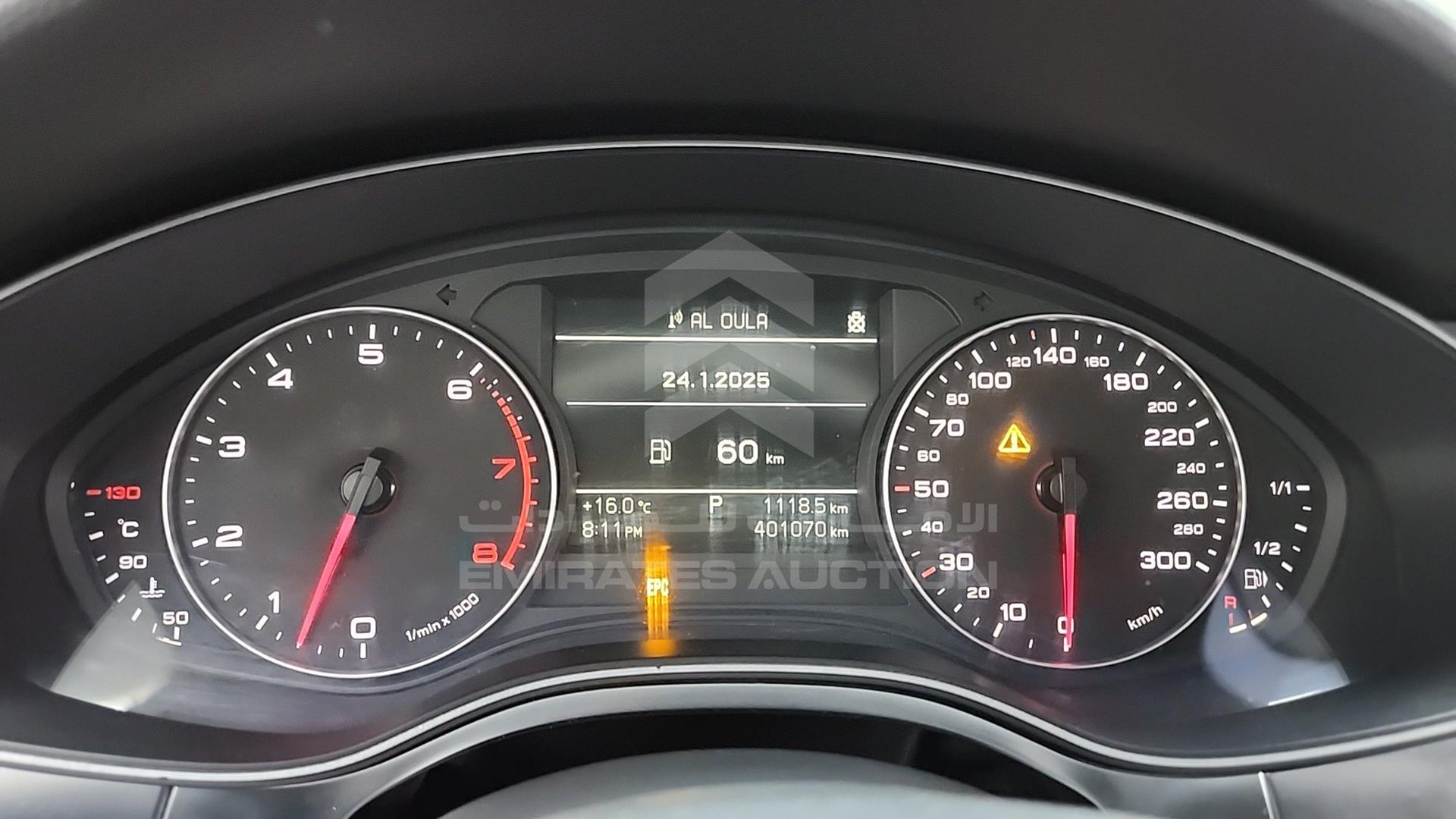 2013 AUDI A6 VIN: WAUAFCFC8DN013526