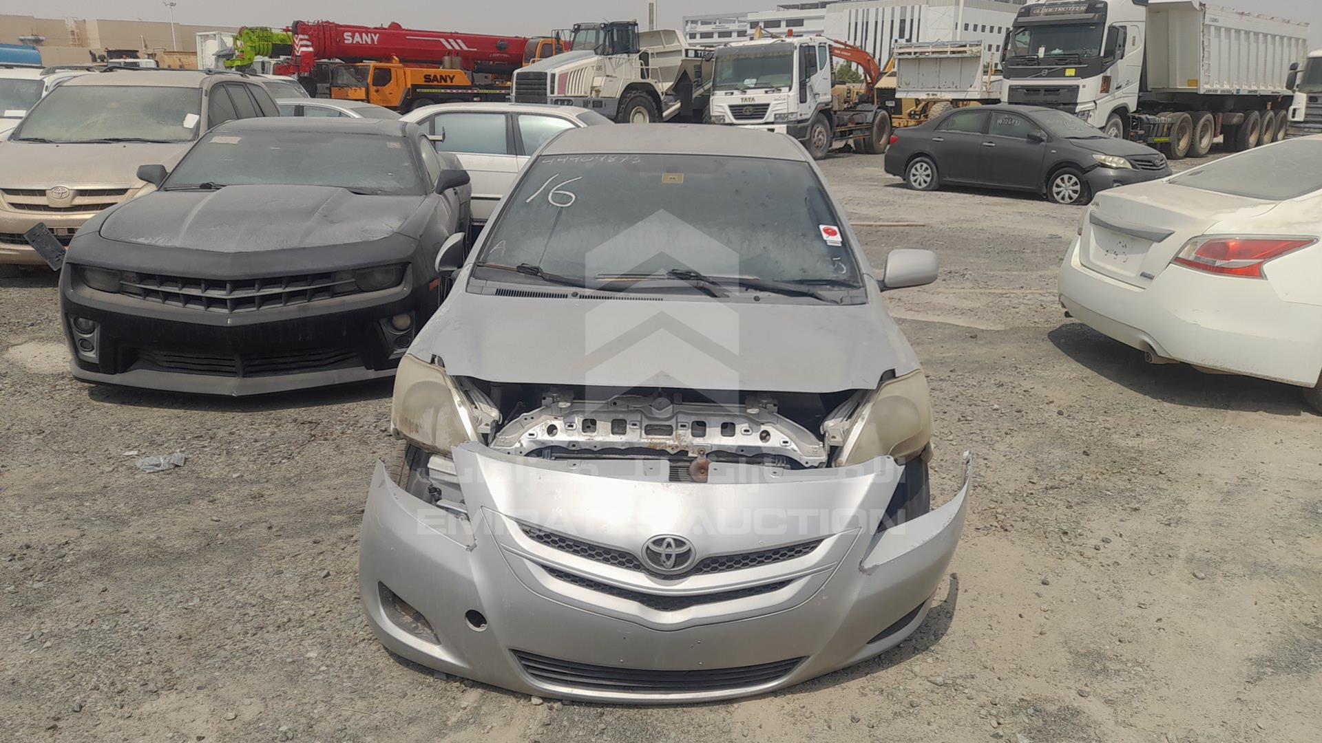 2007 TOYOTA YARIS VIN: JTDBW923671076796