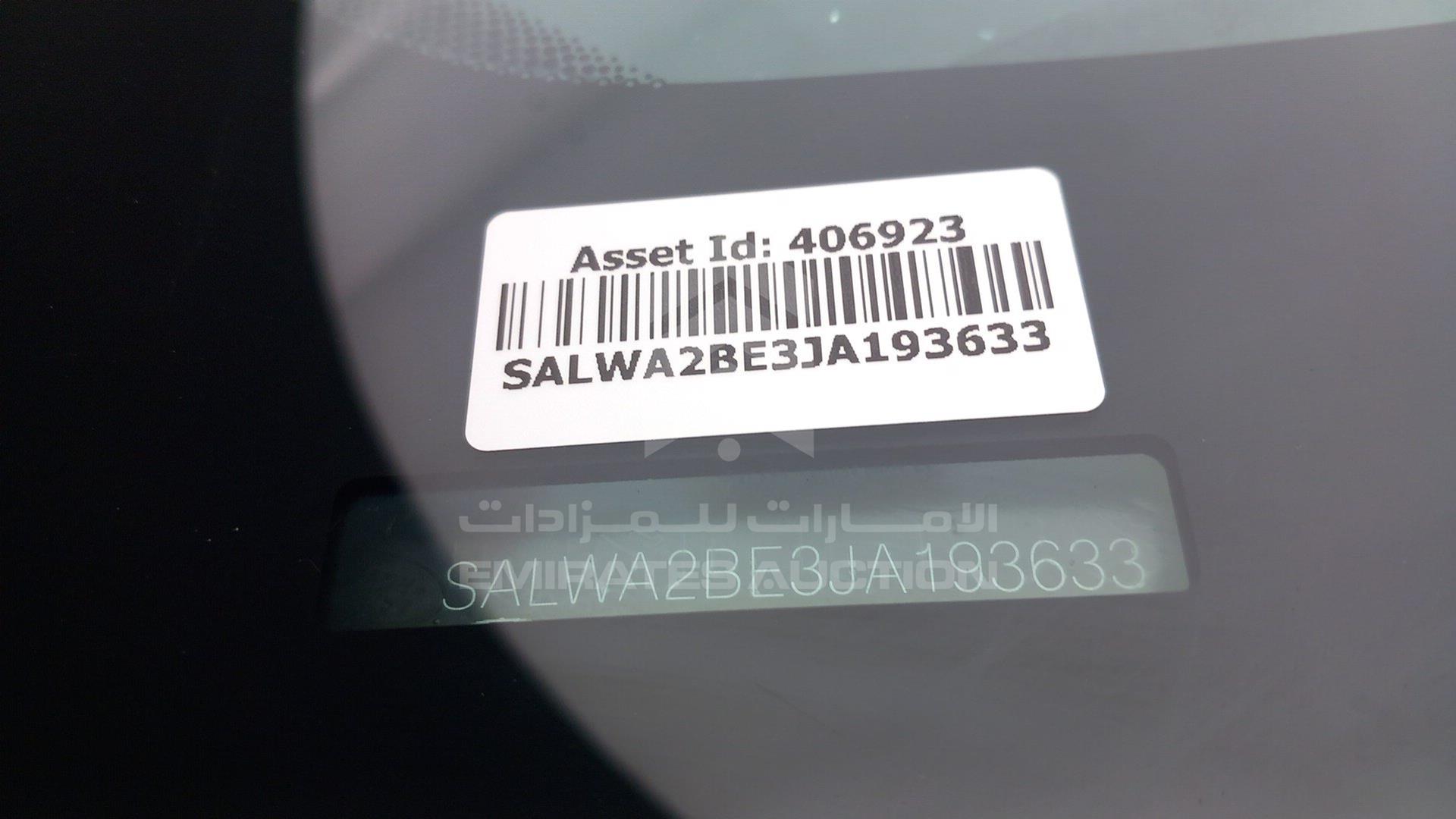 2018 RANGE ROVER SPORT VIN: SALWA2BE3JA193633
