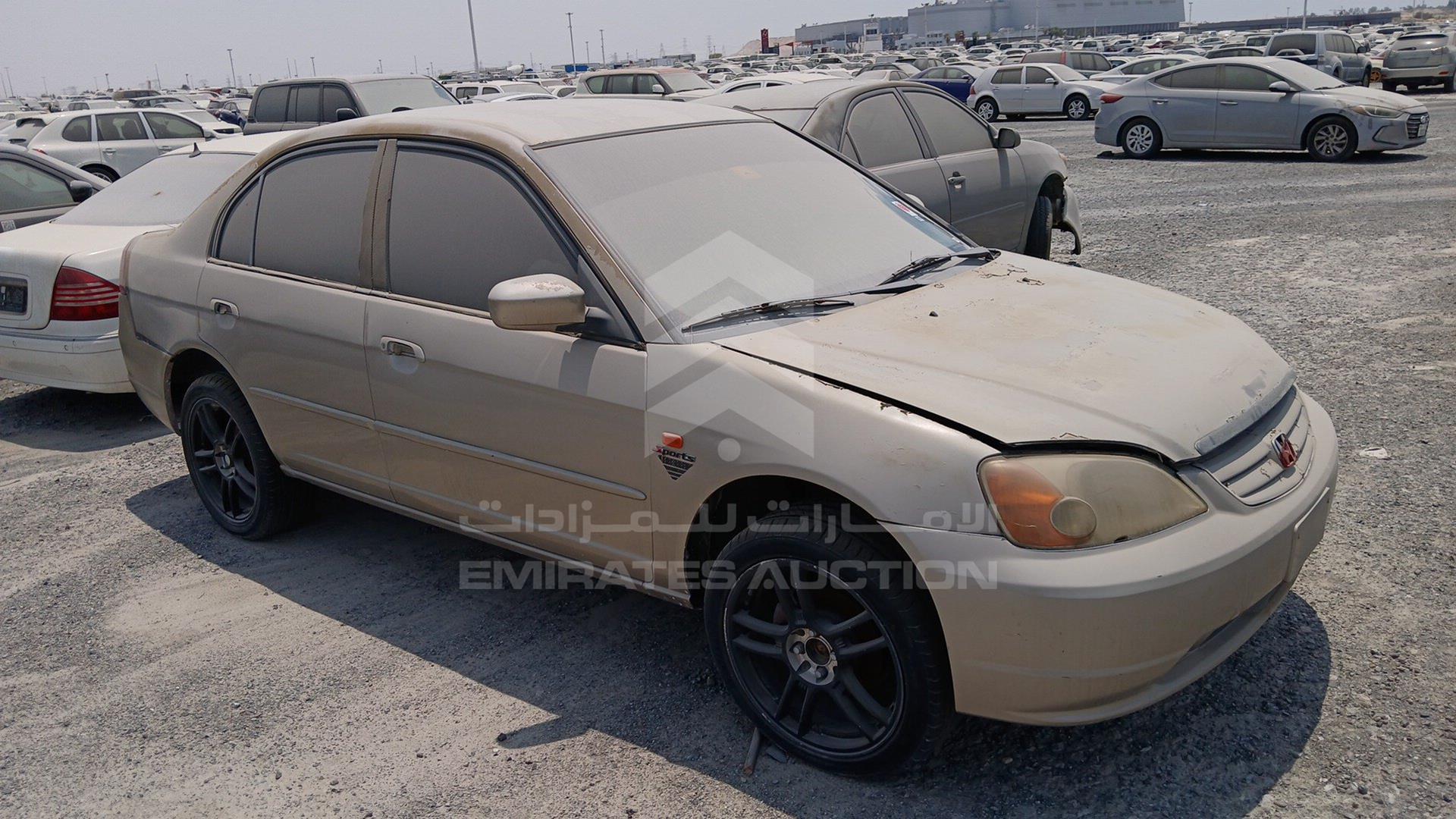 2001 HONDA CIVIC VIN: JHMES16881S400251