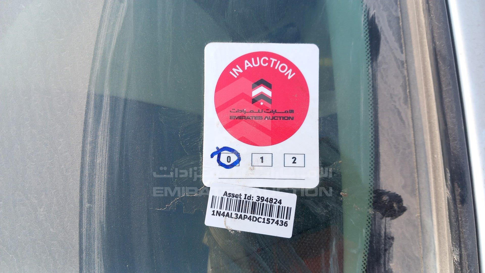 2013 NISSAN ALTIMA VIN: 1N4AL3AP4DC157436